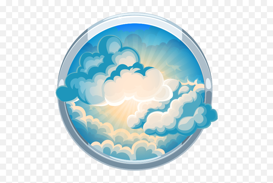 Jesus In Clouds Png Clipart - Into The Clouds Bible App Kids Emoji,Clouds Png