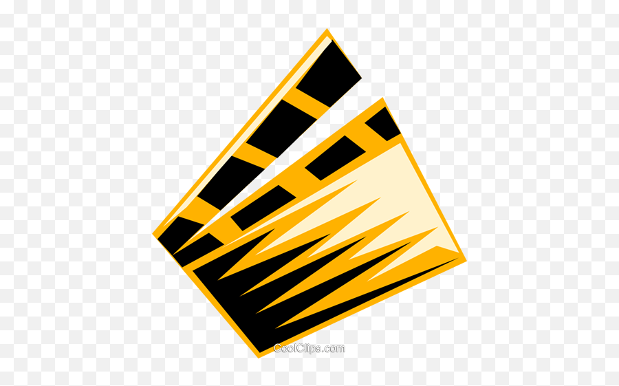 Clapboard Royalty Free Vector Clip Art - Horizontal Emoji,Clapboard Clipart