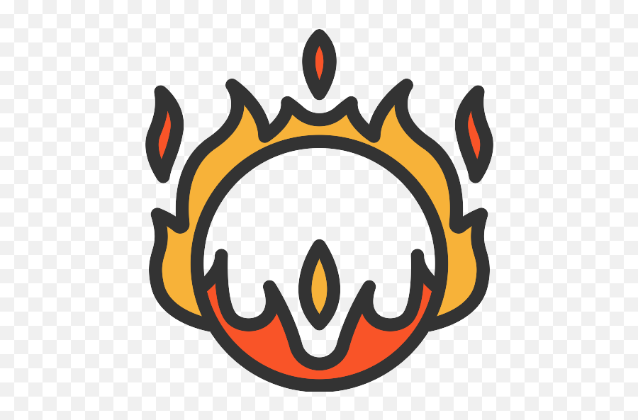 Ring Of Fire Circus Vector Svg Icon - Ring Of Fire Icon Emoji,Fire Circle Png