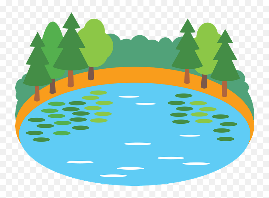 Lake Clipart - Tree Emoji,Lake Clipart