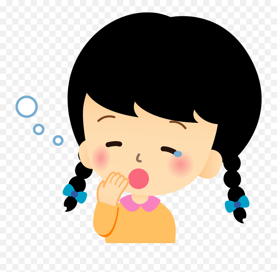 Emma Girl Is Yawning Clipart Free Download Transparent Emoji,Sick Kid Clipart