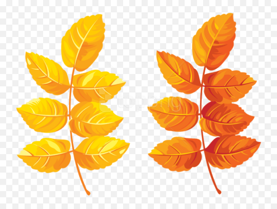 Yellow Leaves Clipart Transparent Emoji,Free Clipart Fall Leaves