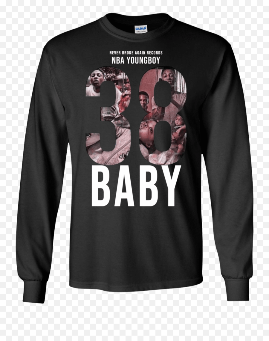 38 Baby Hoodies T - Shirts Nba Youngboy Tee Ript Ltd Emoji,Nba Logo T Shirts