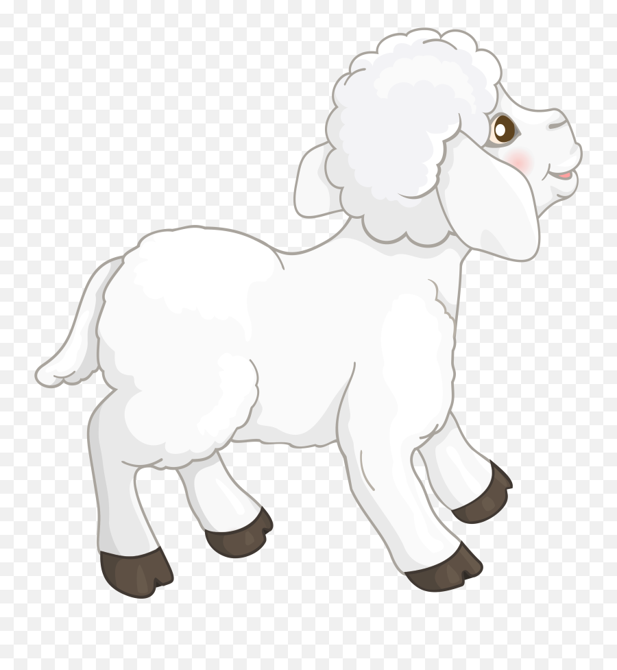 Clipart Easter Lamb Clipart Easter Lamb Transparent Free - White Sheep Clipart Png Emoji,Lamb Clipart