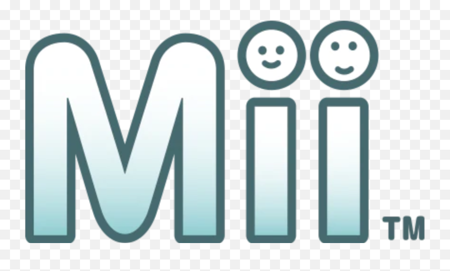 Filemii Logopng - Wikimedia Commons Mii Symbol Emoji,Nintendo Switch Logo