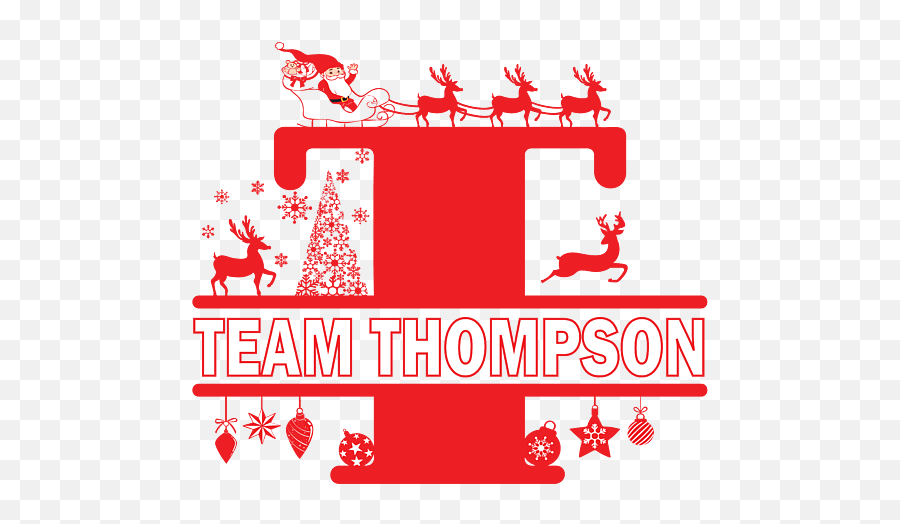 Team Thompson Surname Family Last Name Holiday Gift Design Fleece Blanket Emoji,Christmas Logo Design