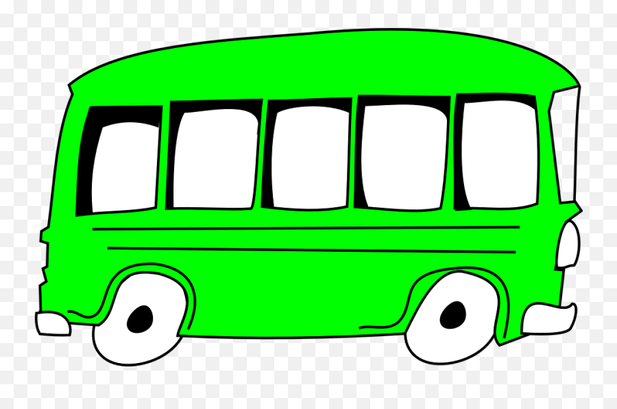 Download Hd School Bus Images - Clip Art Blue Bus Emoji,Bus Transparent