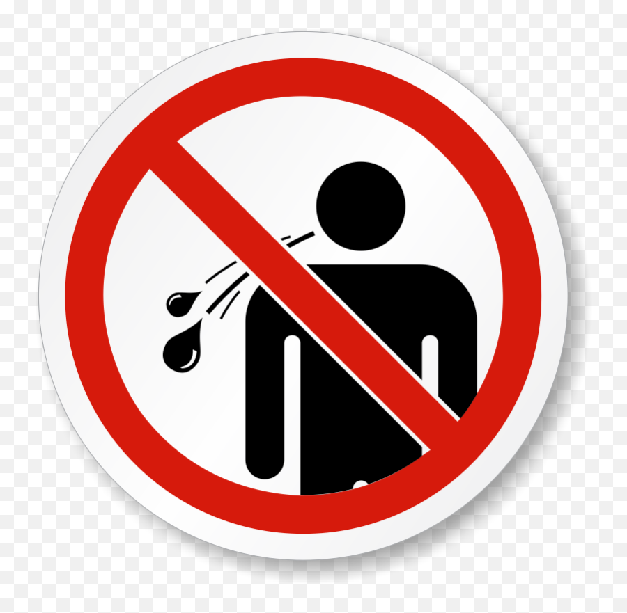 Spitting No Symbol Sign Clip Art - Lg Png Download 800800 No Spitting Sign Png Emoji,No Symbol Transparent