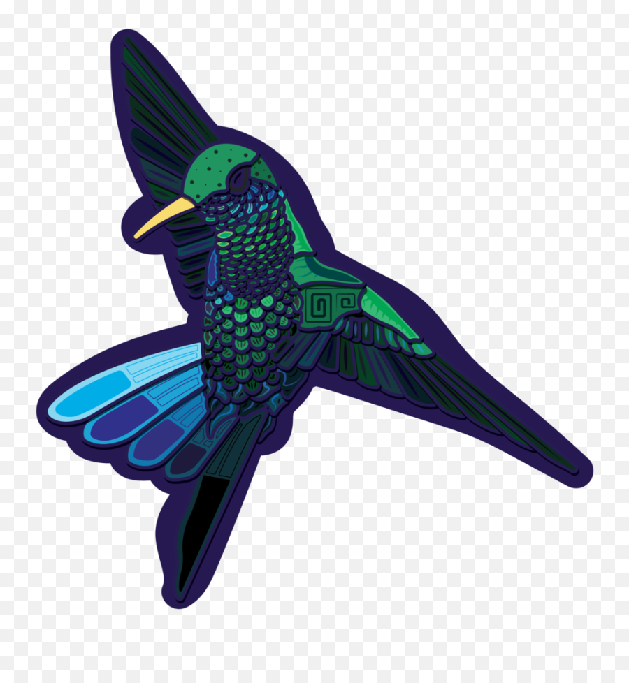 Hummingbird Sticker Izelillustrations Emoji,Hummingbird Png