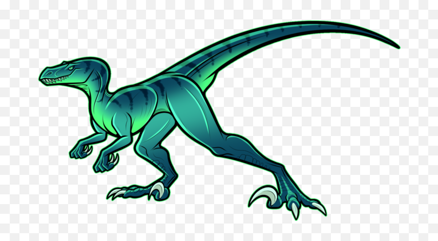 Velociraptor Dibujos De Jurassic World - Raptor Dinosaur Cartoon Png Emoji,Velociraptor Png