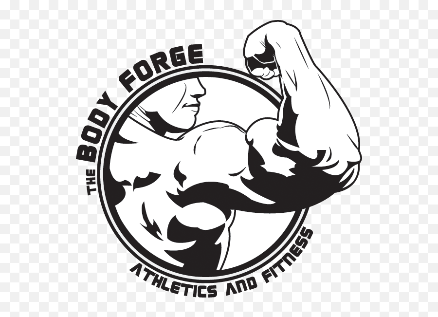 Body Forge Athletics And Fitness Logo - Automotive Decal Emoji,Fitness Logo