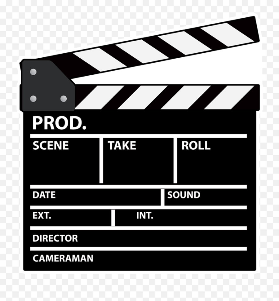 Director Clapboard - Movie Director Clapboard Emoji,Clapboard Png