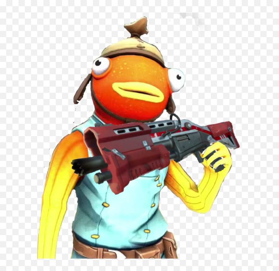 Fortnite Fortnite Fishstick With Sticker By Osker - Fortnite Fishstick With Shotgun Emoji,Fortnite Gun Png