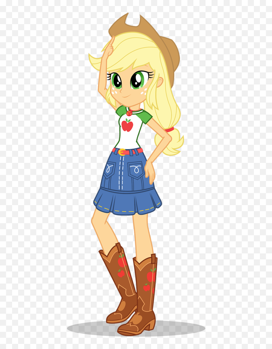 My Little Pony Equestria Girls Wiki - My Little Pony Equestria Girls Applejack Boots Emoji,Eg2 Png Pictures