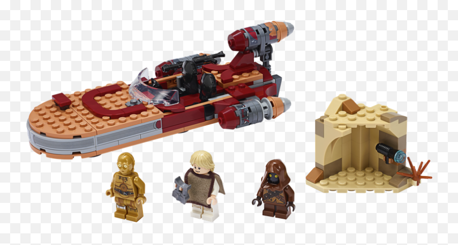 A New Hope Sets - 2020 Lego Landspeeder Emoji,Lego Star Wars Logo
