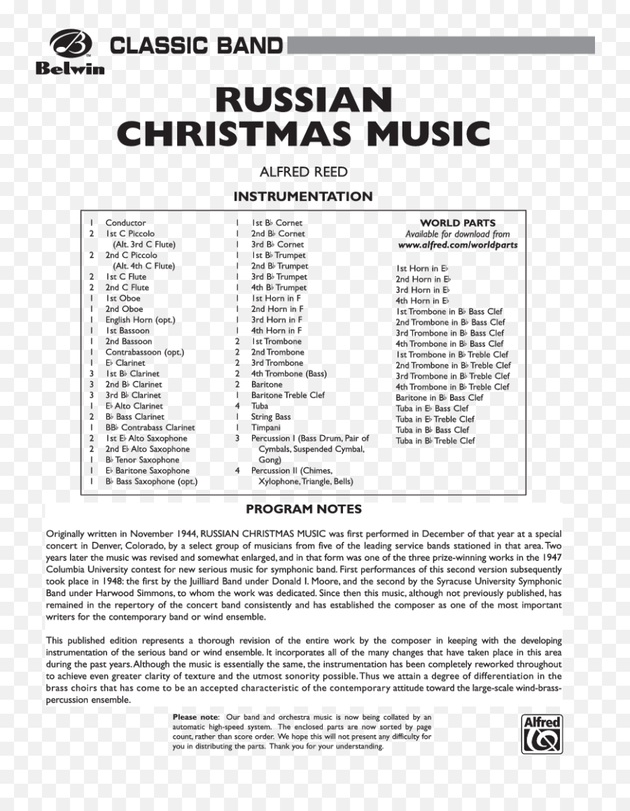 Click To Expand Russian Christmas Music Thumbnail Nobles - Document Emoji,Christmas Music Clipart