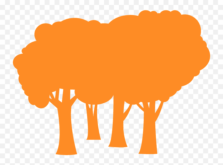 Forest Silhouette - Language Emoji,Forest Silhouette Png