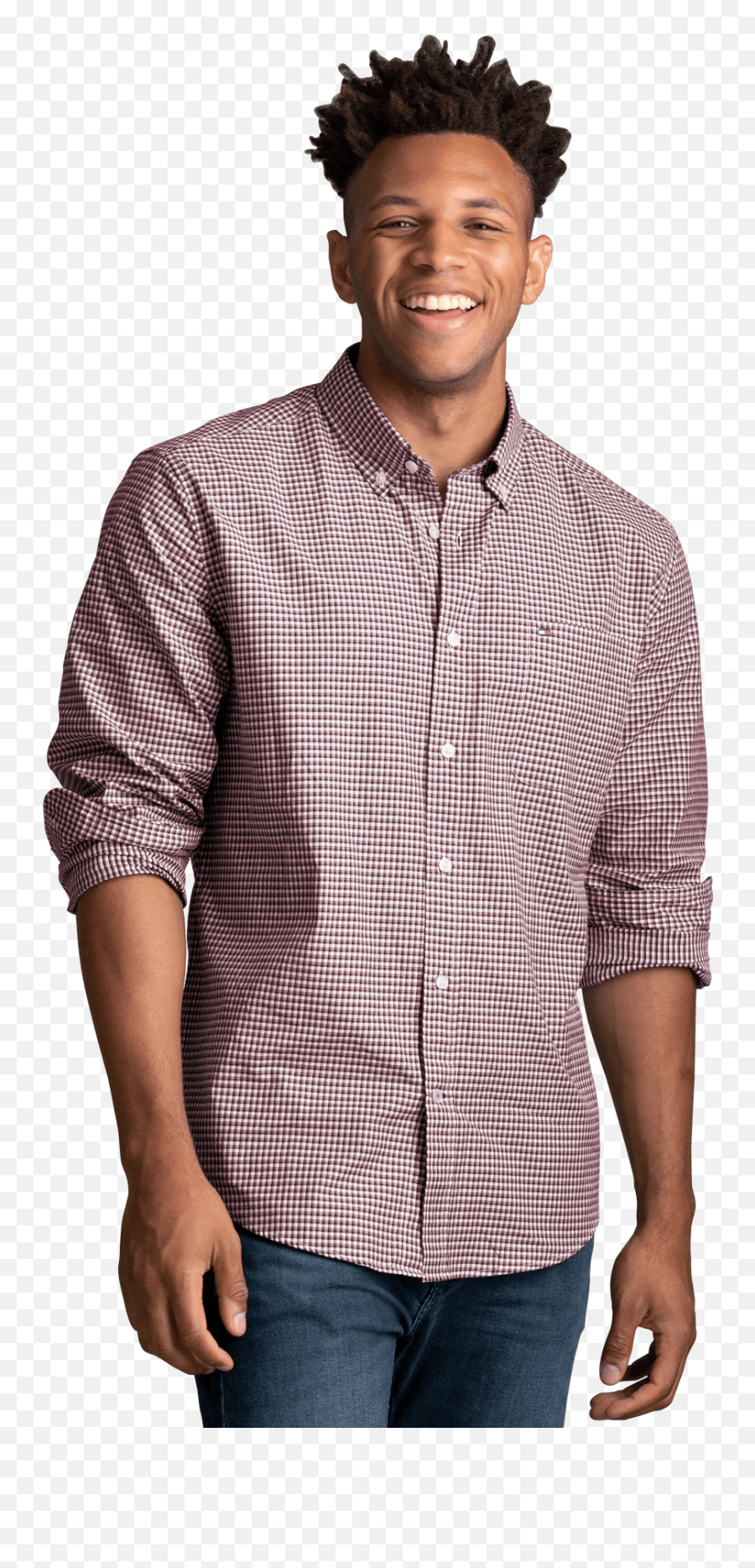 Tommy Hilfiger - Tommy Hilfiger In Button Down Shirt Emoji,Tommy Hilfiger Logo Shirts