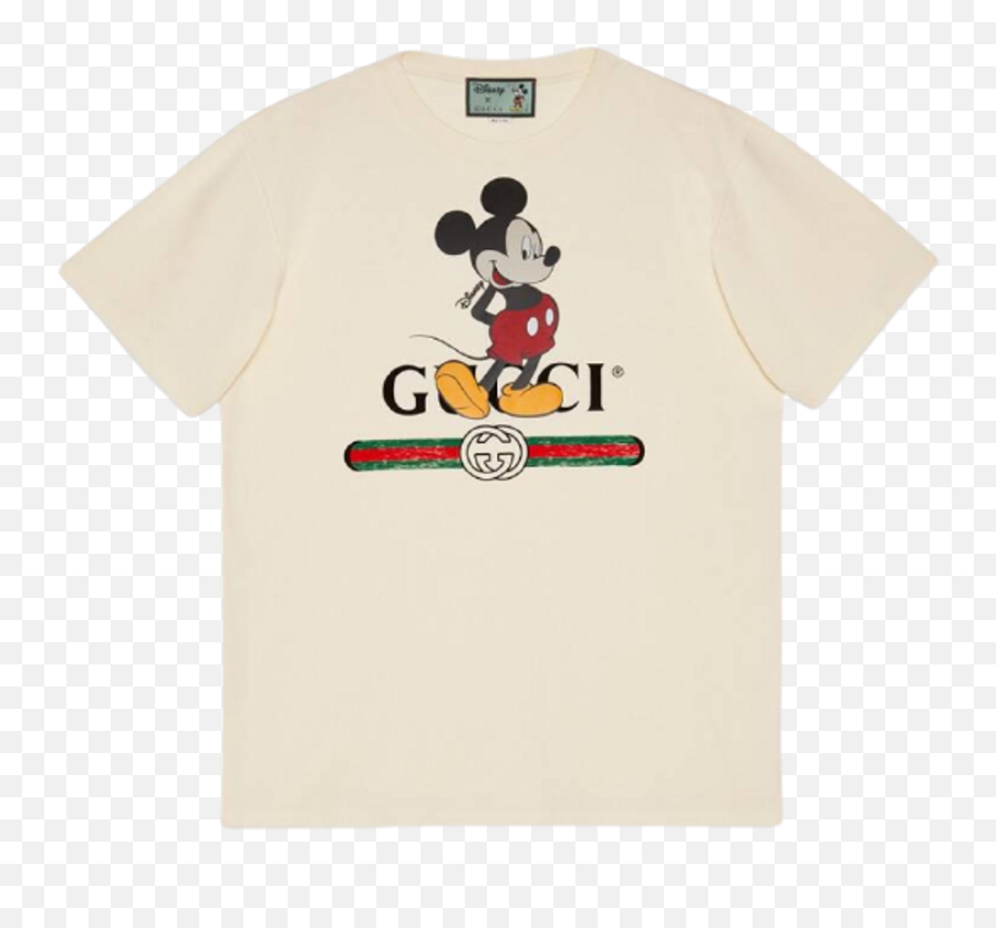 Gucci Disney Logo Print Cotton Jersey - Gucci Roupas Masculinas Emoji,Gucci Logo T Shirt