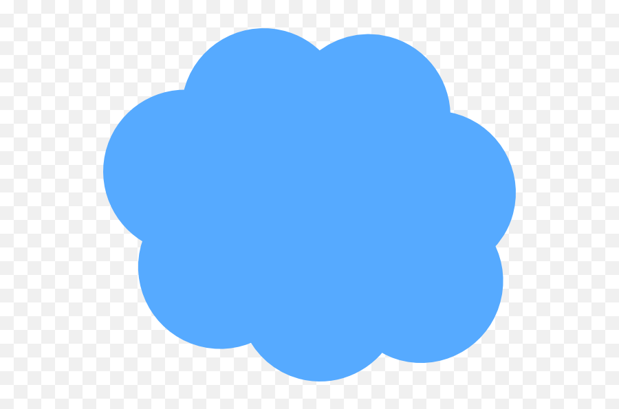 Blue Cloud Png - Blue Cloud Clipart 1310027 Vippng Blue Cloud Clipart Emoji,Cloud Png Clipart