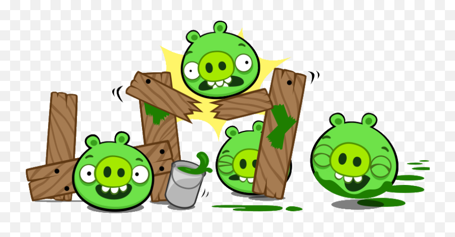 Piggies - Angry Birds Png Hd Clipart Full Size Clipart Emoji,Angrybird Clipart