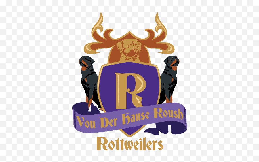 Von Der Hause Roush Rottweilers U2013 Family Raised Rottweiller Emoji,Roush Logo