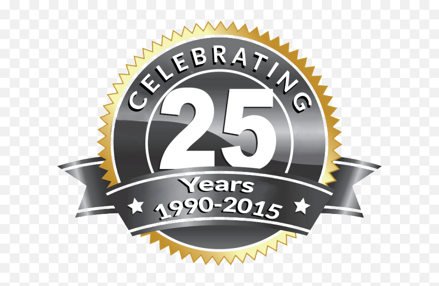 25th Anniversary Png Emoji,25th Anniversary Logo