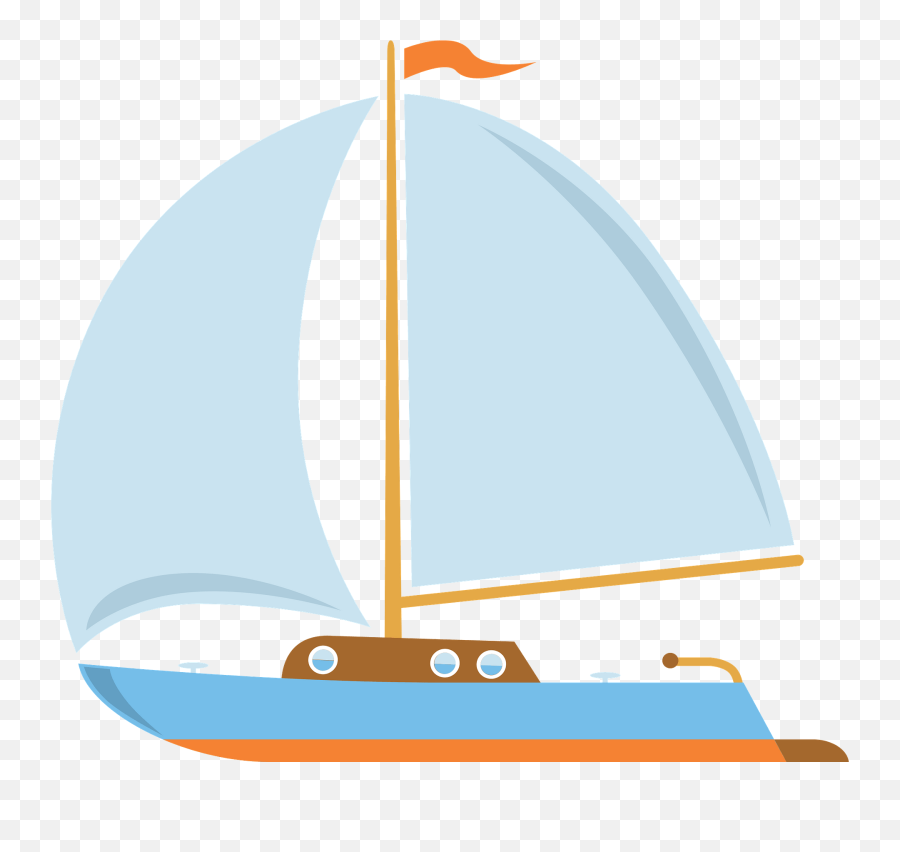 Sailboat Clipart Free Download Transparent Png Creazilla - Dinghy Sailing Emoji,Sailboat Clipart
