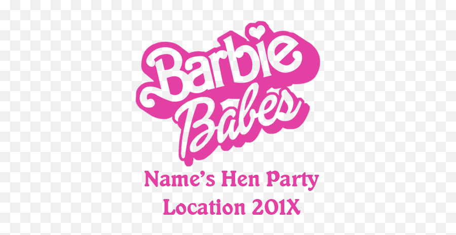 T - Shirt Barbie Bachelorette Party Clothing Tshirt Png Emoji,Bachlorette Party Clipart