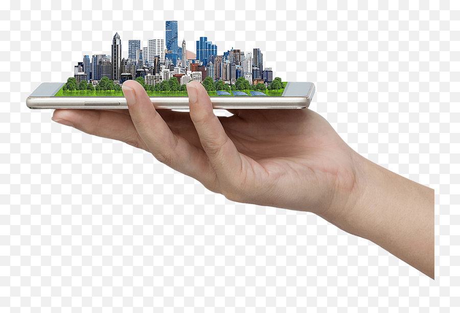 Smart City D - Link Smart City Hand Emoji,City Png