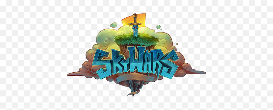 Minecraft Skywars Logos - Skywars Png Emoji,Minecraft Logo