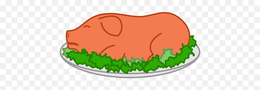 Free Cartoon Pig Clipart Download Free Clip Art Free Clip - Roasted Pig Clipart Emoji,Pig Clipart