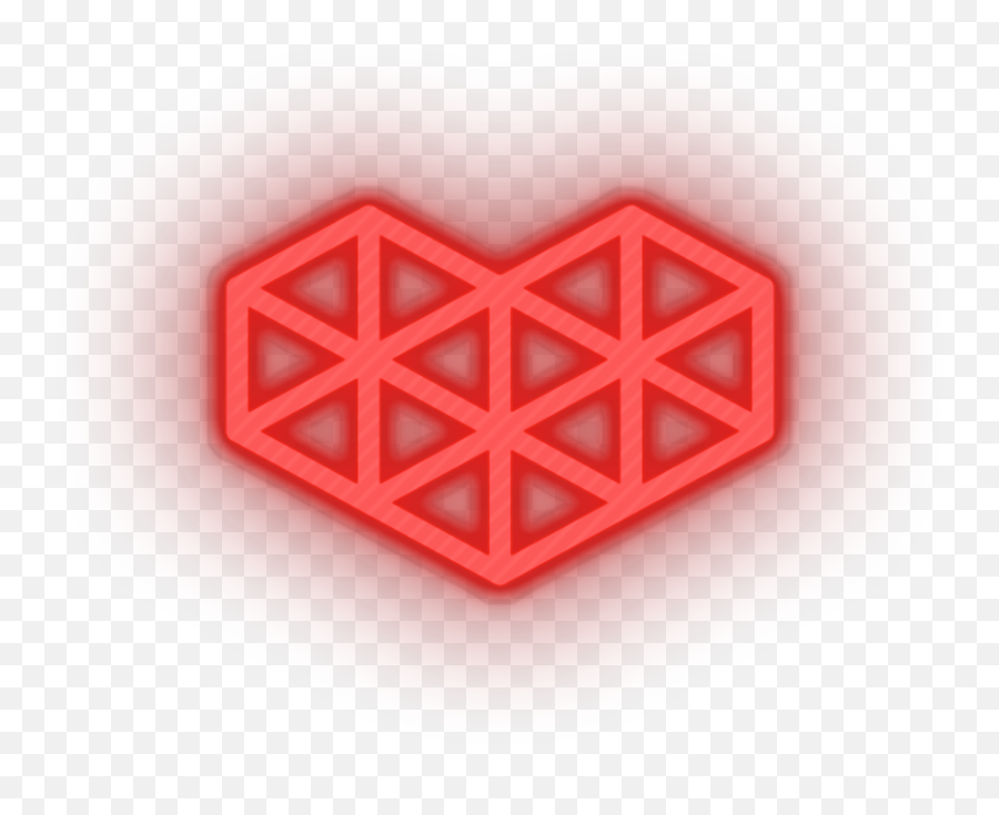 Logo Heart Neon Sign - Video Games Led Neon Decor U2013 Neon Factory Emoji,Neon Heart Png