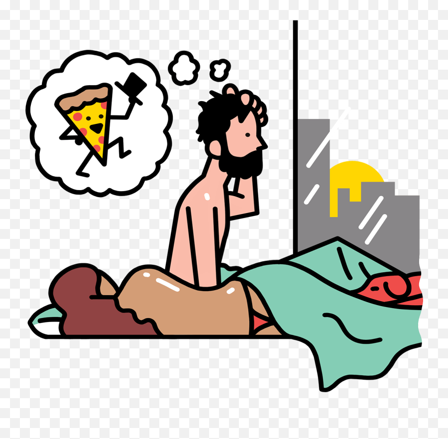 Couple Waking In The Morning Dreaming - Illustration Emoji,Waking Up Clipart