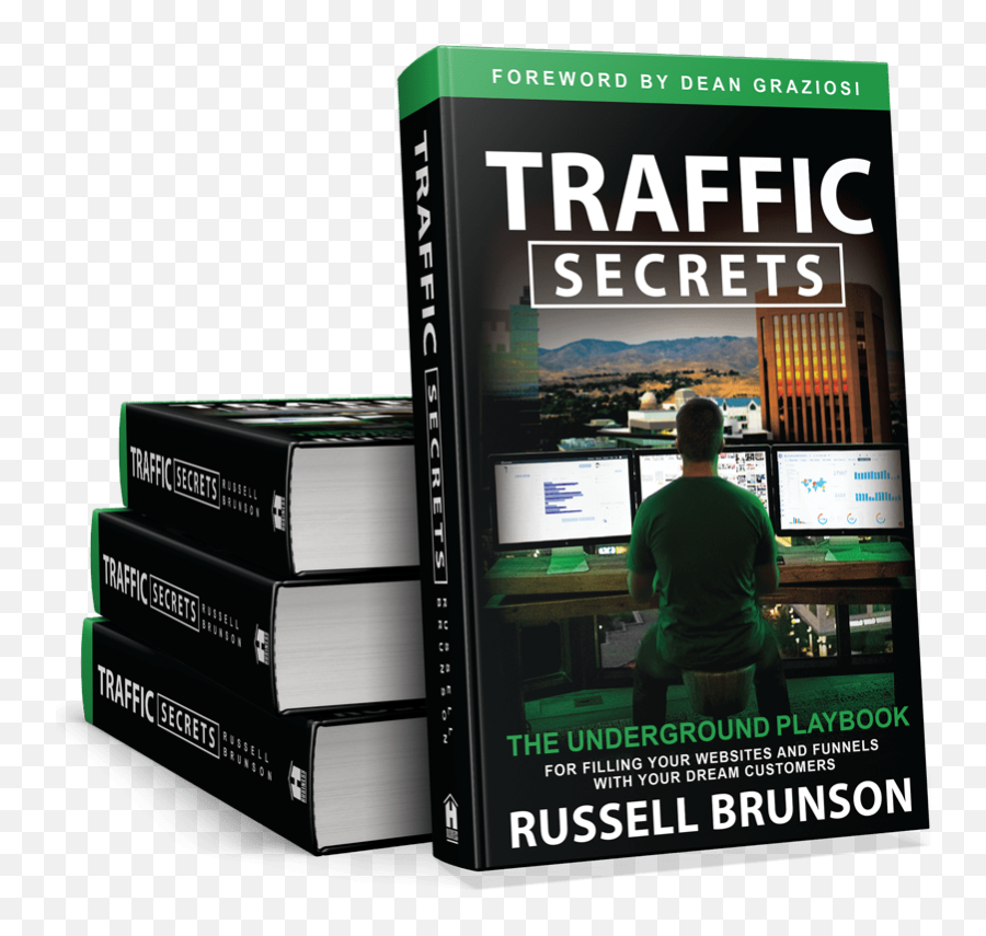 Russell Brunson - Russell Brunson Traffic Secrets Emoji,Clickfunnels Logo