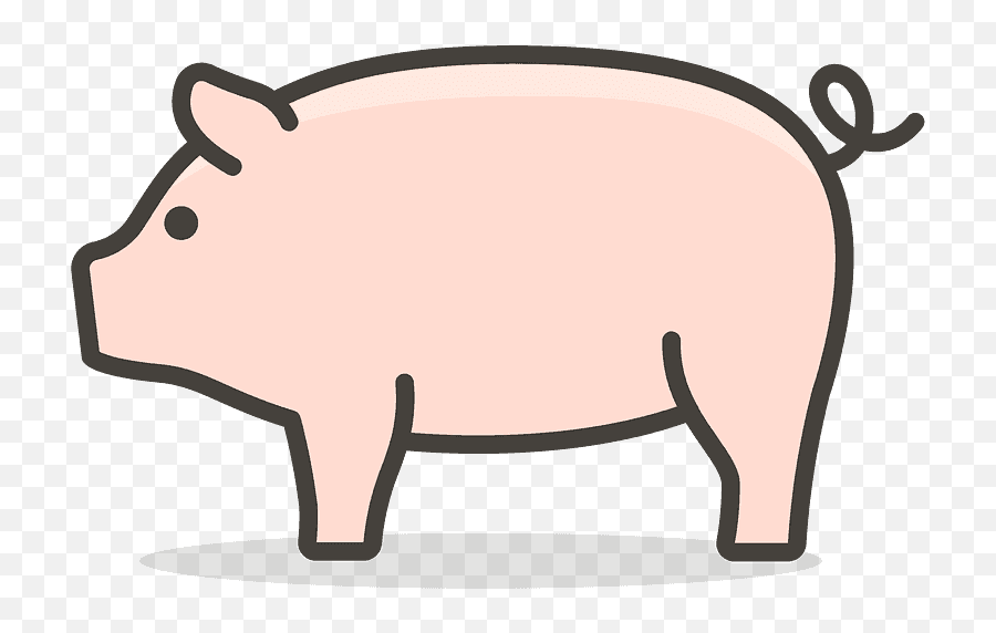 Pig Emoji Clipart Free Download Transparent Png Creazilla - Icon Pig,Pig Transparent