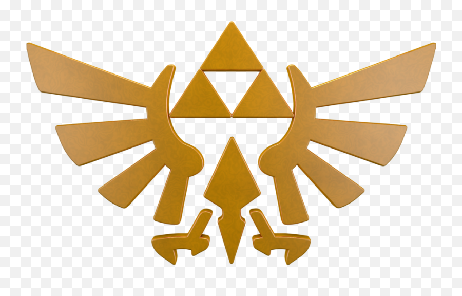 Tri Force Heroes - Zelda Logo Emoji,Skyward Sword Logo
