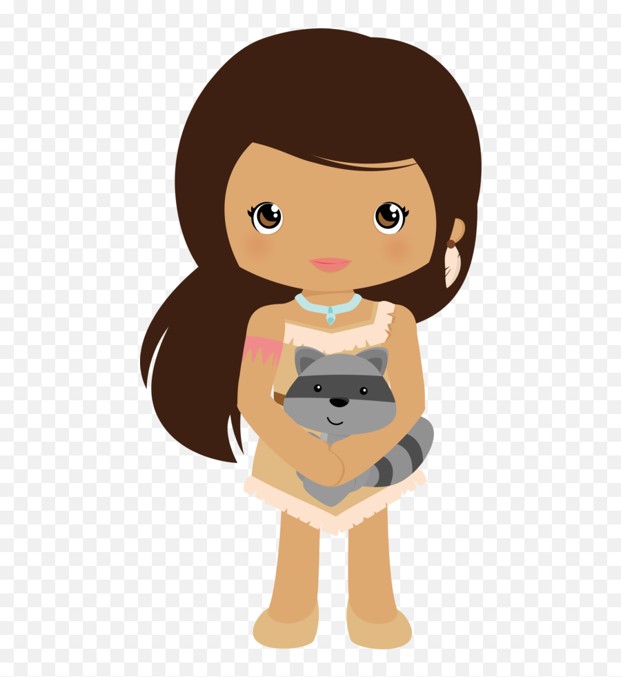 Disney Princess Cute Png Transparent - Pocahontas Cute Png Emoji,Pocahontas Png
