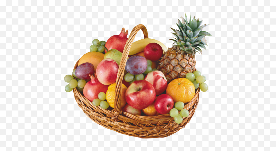 Basket With Fruits Png Clipart Fruit 2736767 - Png Fruits Basket Images Hd Emoji,Gifts Clipart