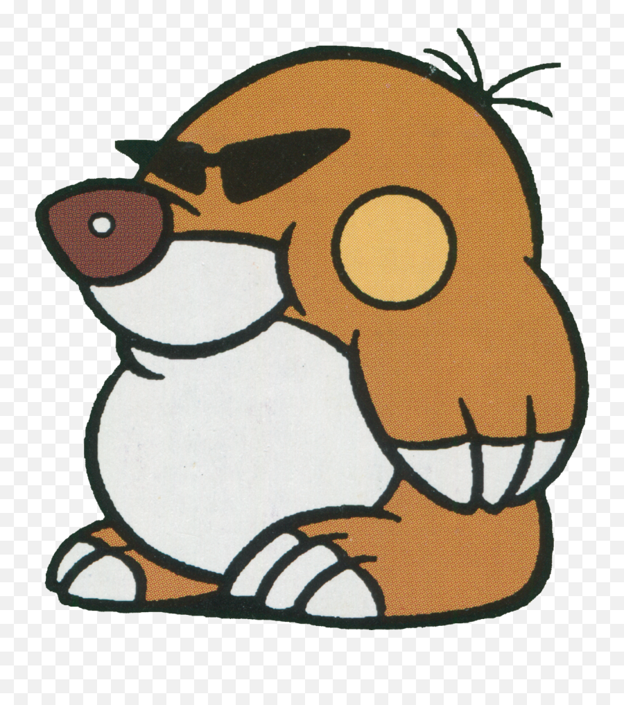 Mole Clip Art - Mole From Mario Emoji,Mole Clipart