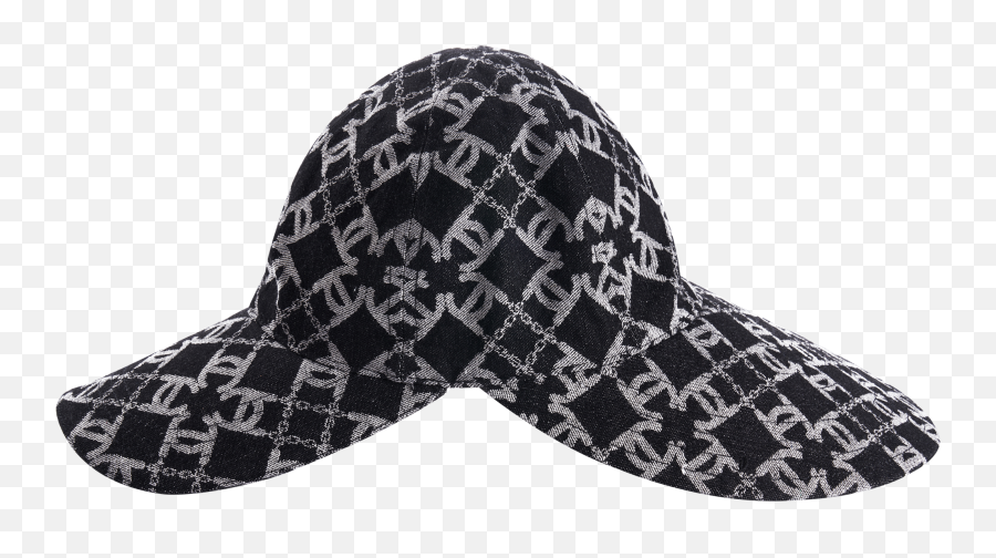 Lc Logo Denim Bucket Hat With Brim - Stylish Emoji,L.c Logo