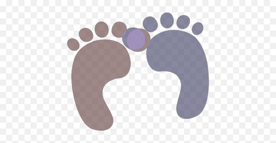 Baby Feet Svg Vector Baby Feet Clip Art - Svg Clipart Dot Emoji,Baby Feet Clipart Black And White