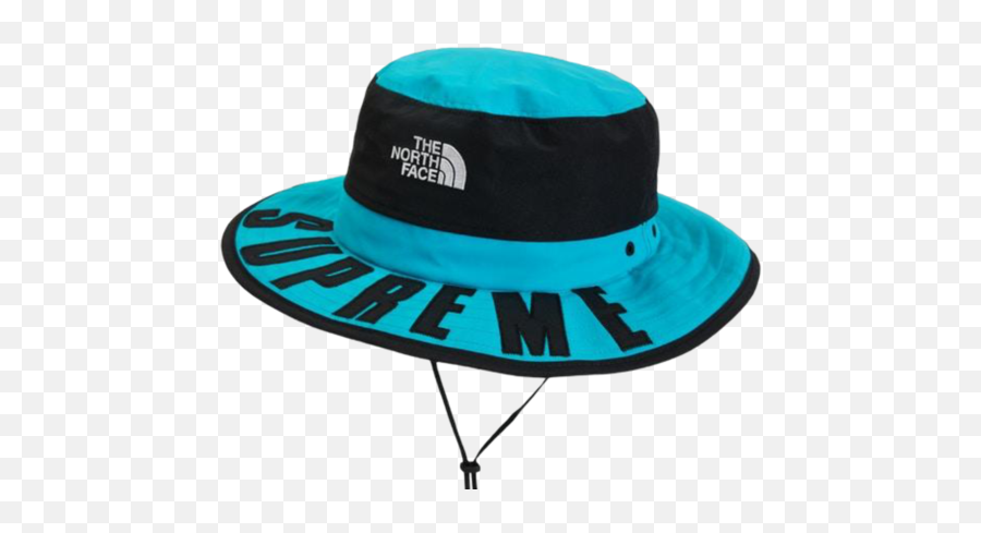 Supreme X Tnf Arc Logo Horizon Breeze Bucket Hat Blue Emoji,Supreme S Logo