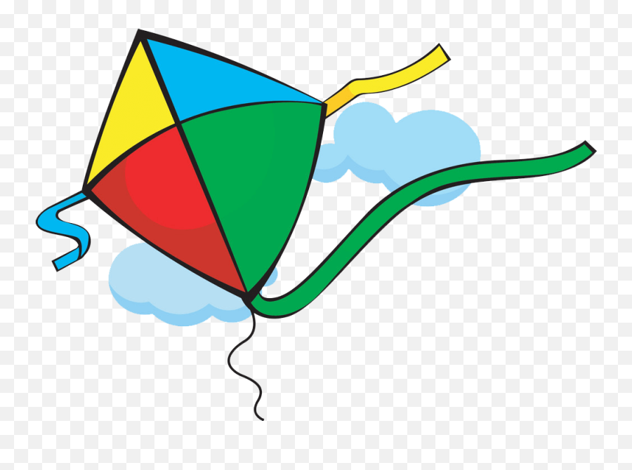 Kite Clipart - Clipartworld Kite Clipart Vector Stock Emoji,Trumpet Clipart