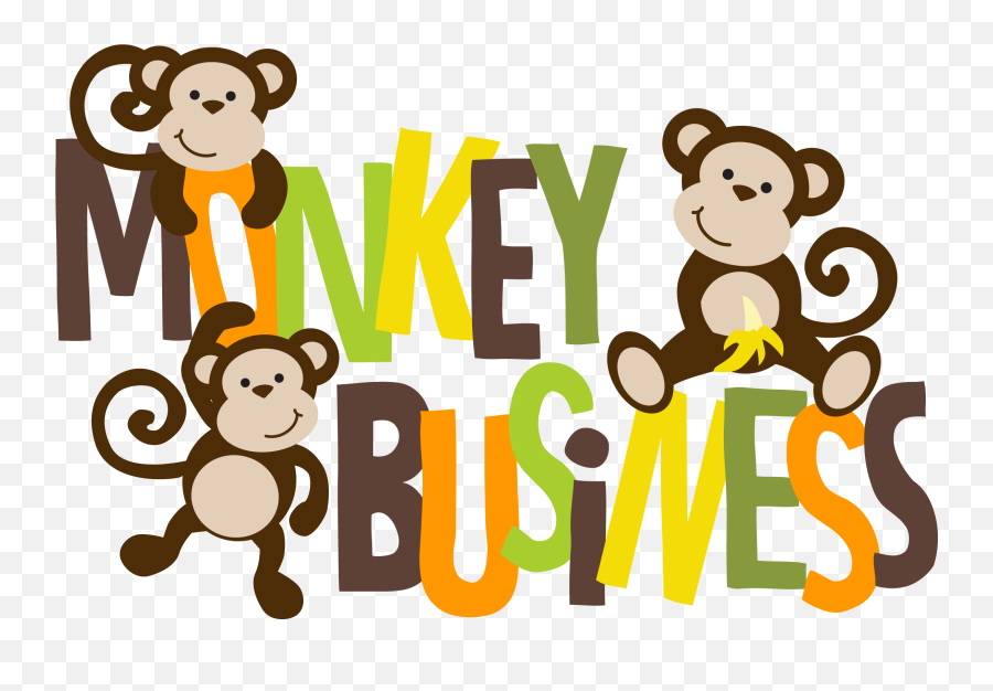 Monkey Business Clipart Transparent Cartoon - Jingfm Dot Emoji,Business Clipart