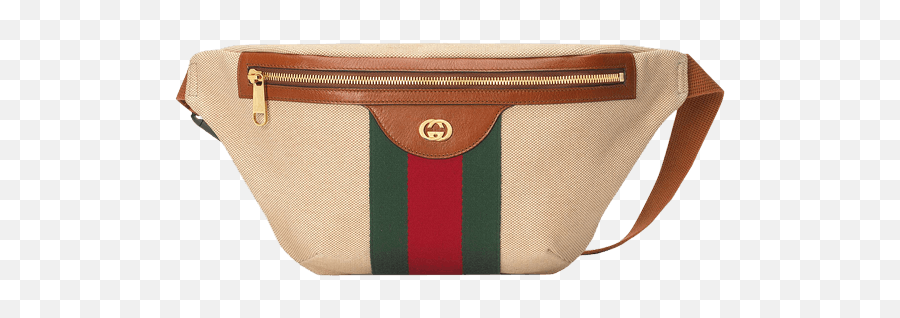 Gucci Vintage Canvas Belt Bag U0027beigeu0027 - Gucci 575082 98beg Emoji,Gucci Belt Transparent