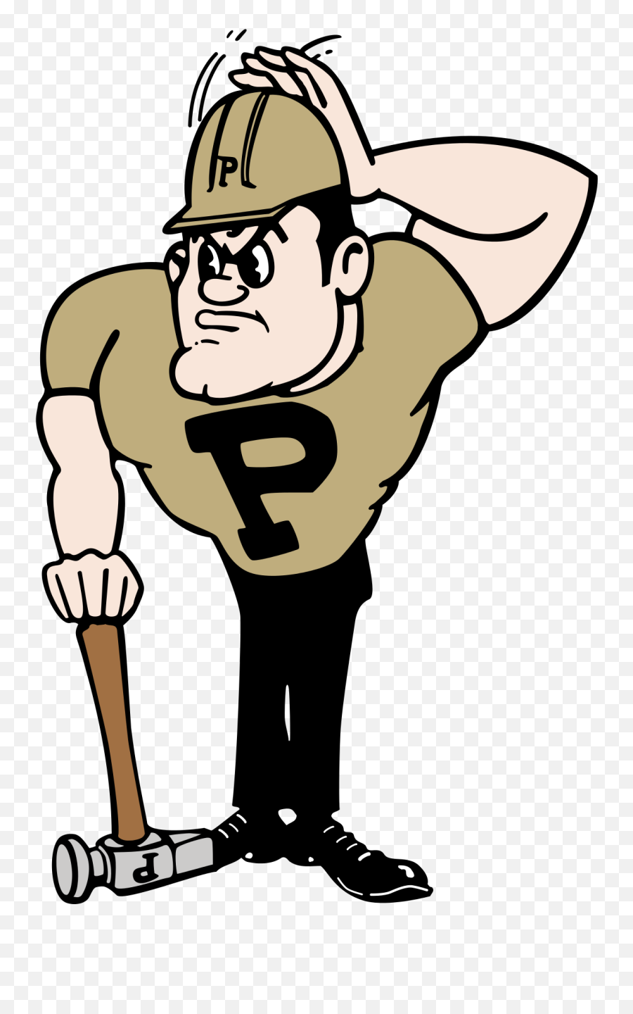 Pete The Clipart - Purdue Pete Logo Emoji,Pete The Cat Clipart