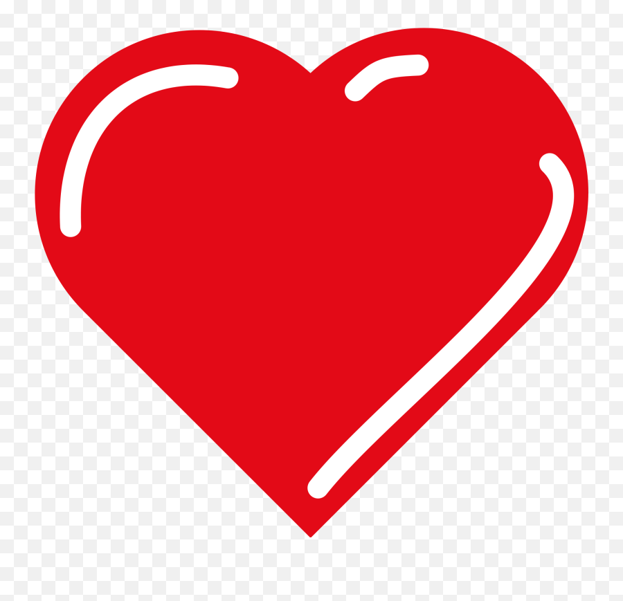 Open - Heart Png Solid Emoji,Broken Heart Png