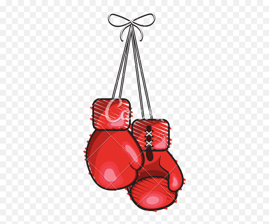 Boxing Gloves Hanging - Hanging Boxing Gloves Clipart Full Vertical Emoji,Boxing Gloves Clipart