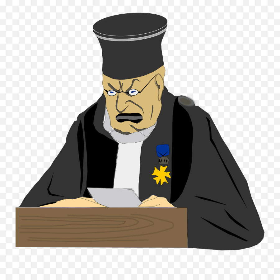 The Judge Clipart - Judge Man Clipart Emoji,Judge Clipart